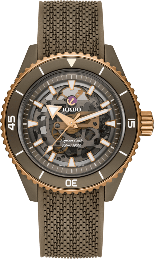 Rado Captain Cook High-tech Ceramic Skeleton