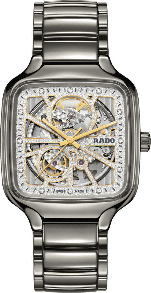 Rado True Square Automatic Open Heart Sparkling