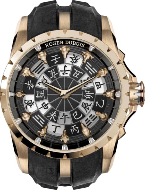 Roger Dubuis Excalibur Knights of the Round Table Chinese Zodiac Pink Gold