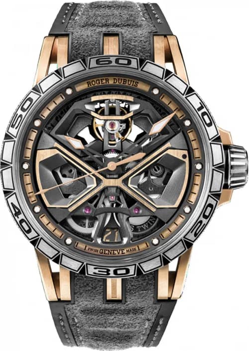 Roger Dubuis Excalibur Spider Monobalancier Huracan Pink Gold