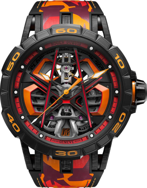 Roger Dubuis Excalibur Spider Monobalmcier Huracan Sterrato Titanium