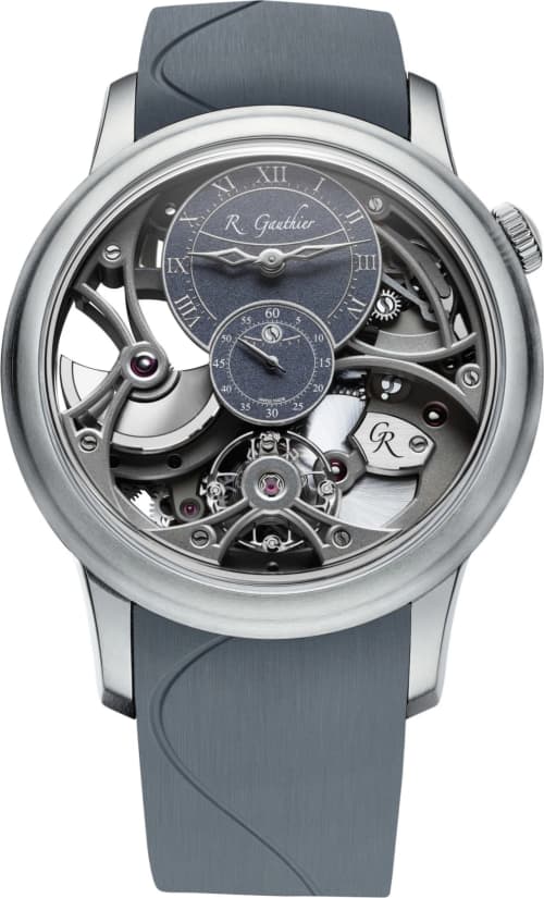 Romain Gauthier Insight Micro-rotor Squelette Natural Titanium