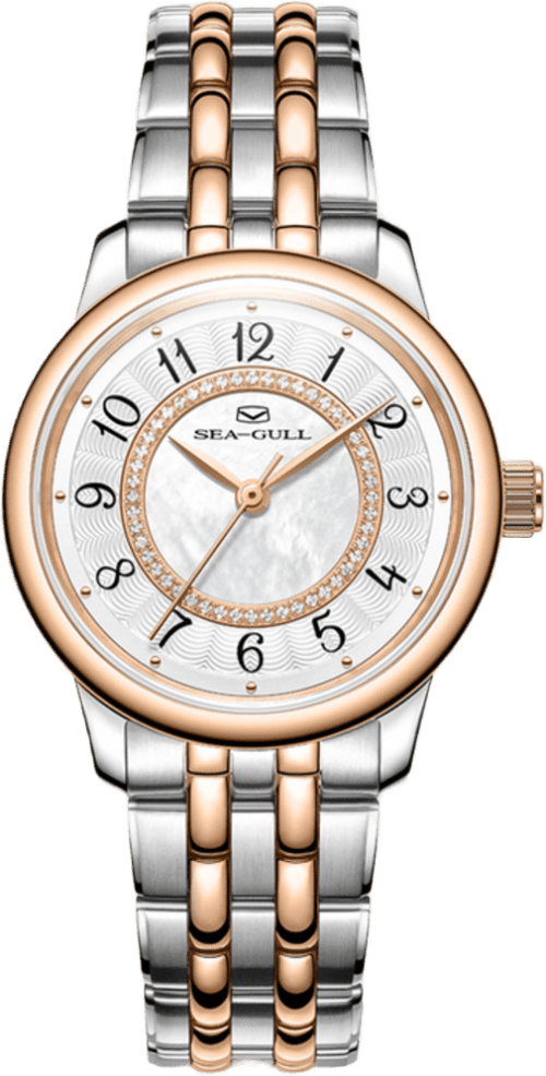 Seagull Mother-Of-Pearl Dial Elegant Watch