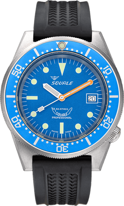 Squale 1521 Blue Blasted