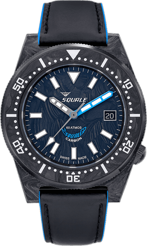 Squale T-183 Forged Carbon Blue
