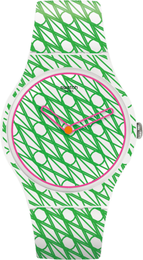 Swatch Artist Special Duet In Green & Pink