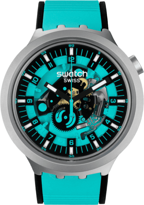 Swatch Big Bold Irony Mint Trim