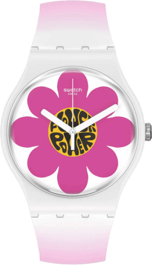 Swatch Bioceramic Flower Power Flower Hour
