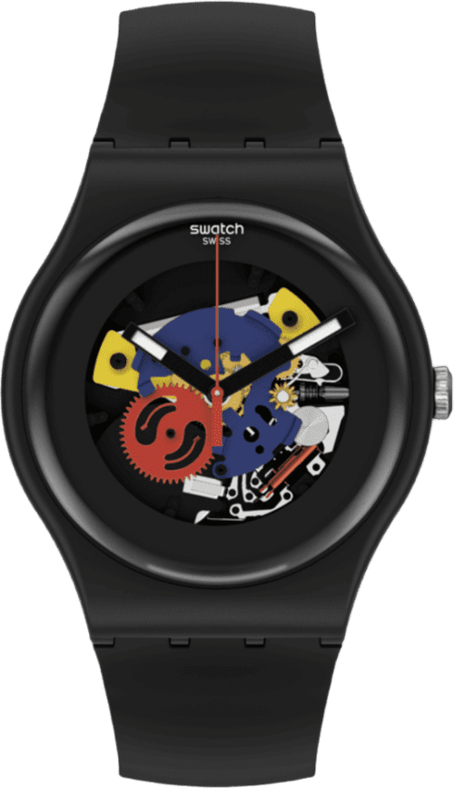 Swatch Core Black Lacquered