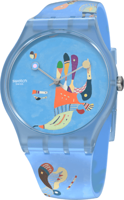 Swatch Swatch X Centre Pompidou Blue Sky, By Vassily Kandinsky