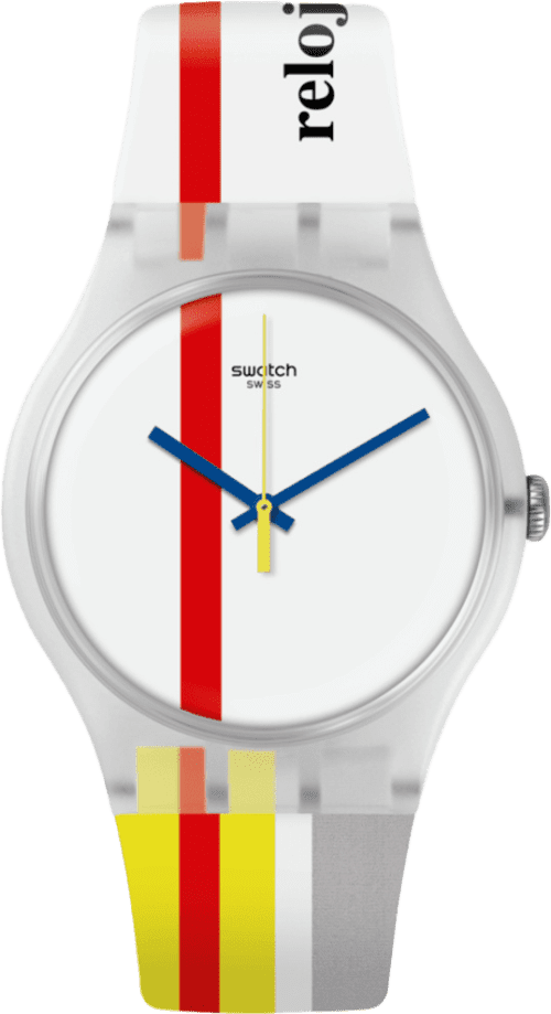 Swatch Thyssen Museum The Red Shiny Line