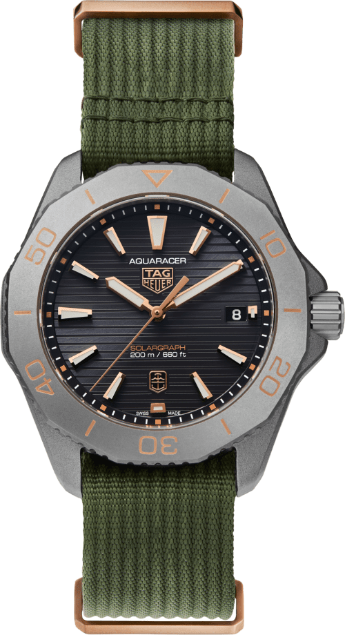 TAG Heuer Aquaracer Solargraph x Time+Tide "Sundowner"