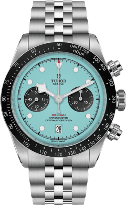 Tudor Black Bay Chrono "Flamingo Blue"