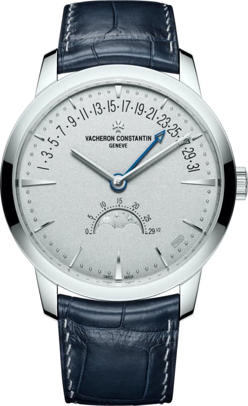 Vacheron Constantin Patrimony Moon Phase And Retrograde Date - Collection Excellence Platine