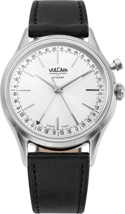 Vulcain Cricket President 36 Silver