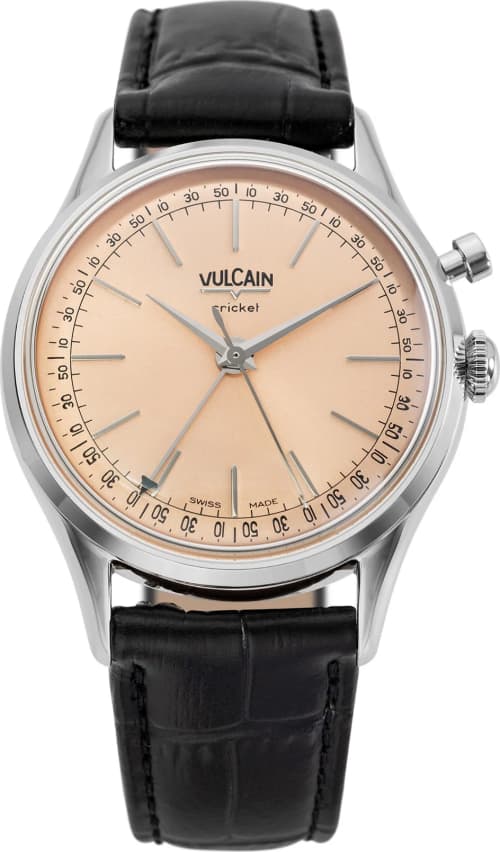 Vulcain Cricket President 39 Salmon
