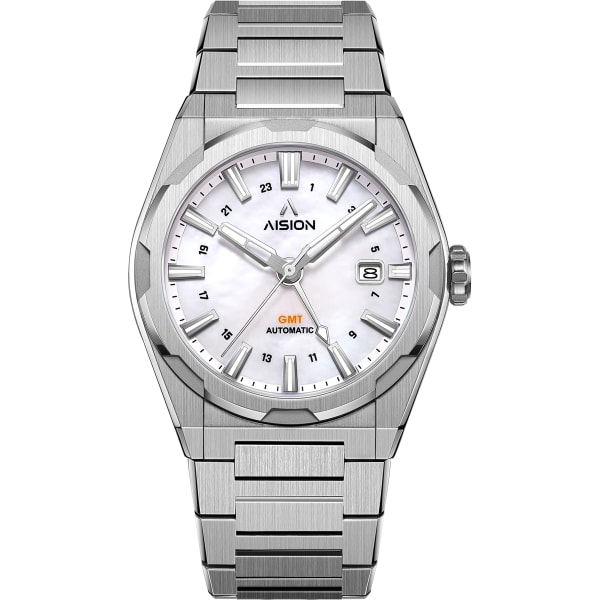 AISION HANG GMT - White MOP Dial