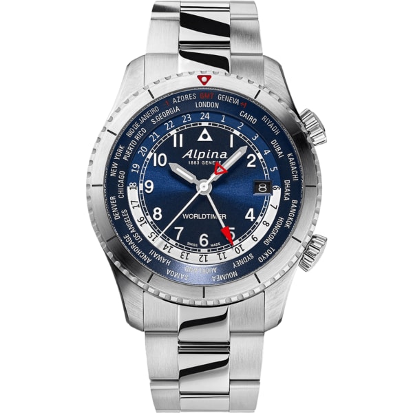 Alpina Startimer Pilot Quartz Worldtimer