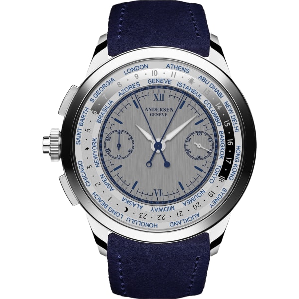 Andersen Genève SPLIT SECOND CHRONOGRAPH WORLDTIME