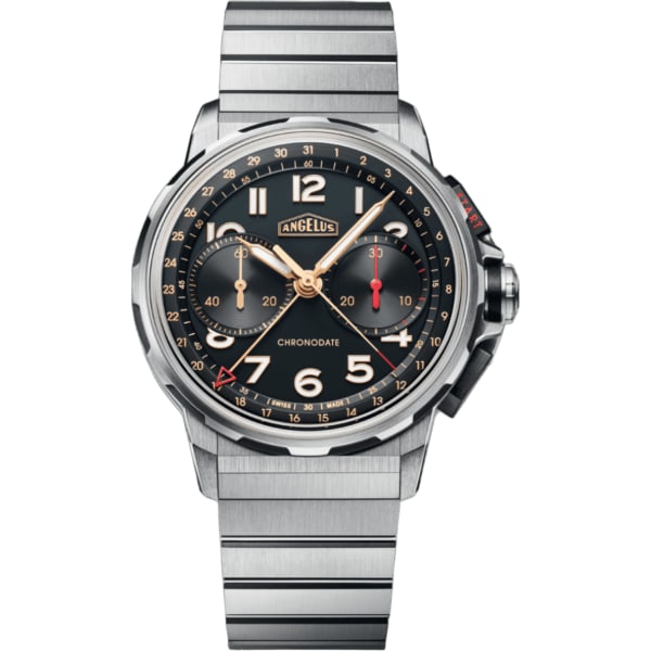 Angelus Chronodate Titanium Black Titanium