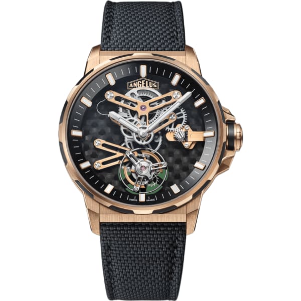 Angelus Gold & Carbon Flying Tourbillon