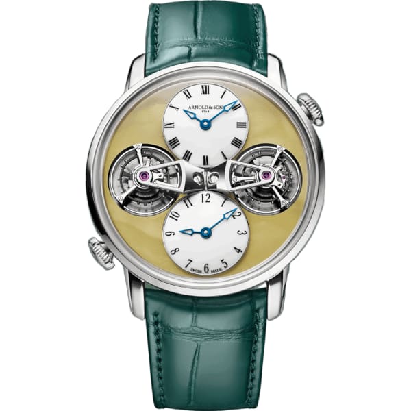 Arnold & Son Double Tourbillon White Gold
