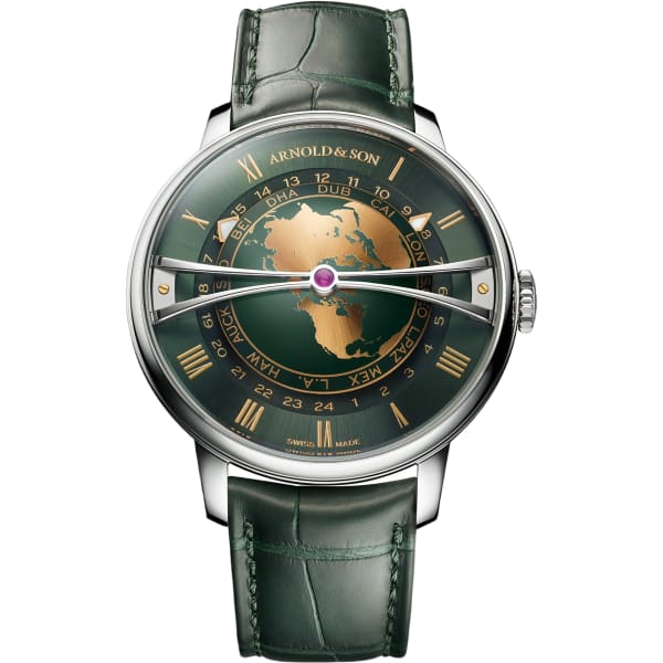 Arnold & Son GLOBETROTTER 42 STEEL