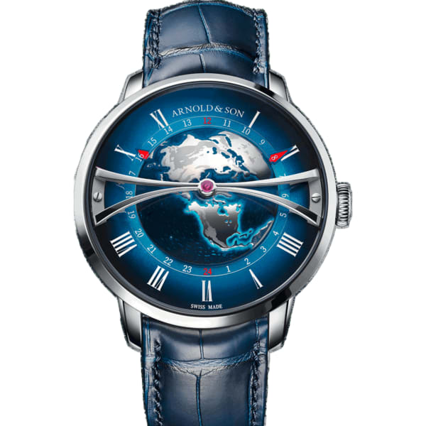 Arnold & Son Globetrotter Steel