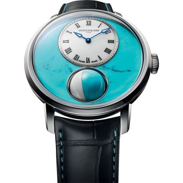 Arnold & Son Luna Magna Steel "Turquoise"