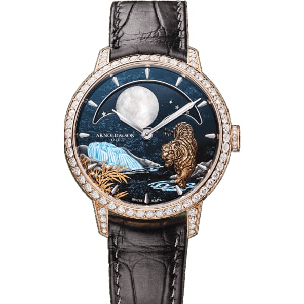 Arnold & Son Perpetual Moon 38 Red Gold "Year of the Tiger"
