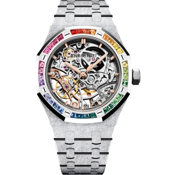 Audemars Piguet Royal Oak Frosted Gold Double Balance Wheel Openworked