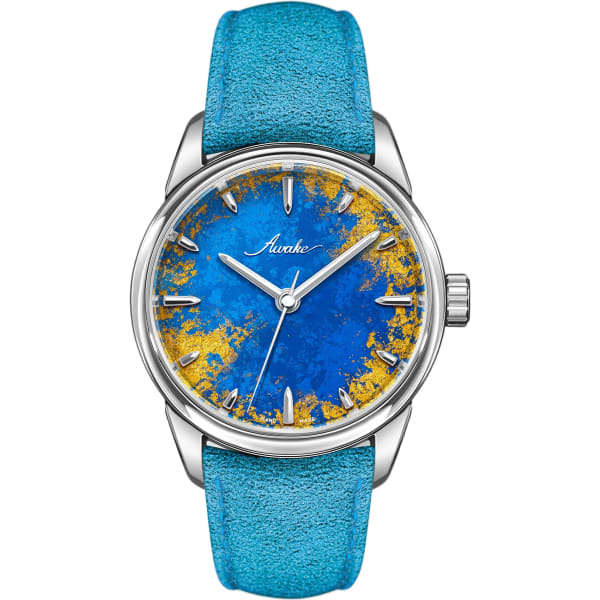 Awake Son Mài - Frosted Leaf « Royal Blue »