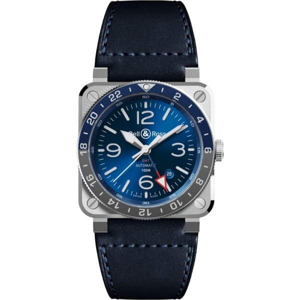 Bell & Ross Br 03-93 Gmt Blue