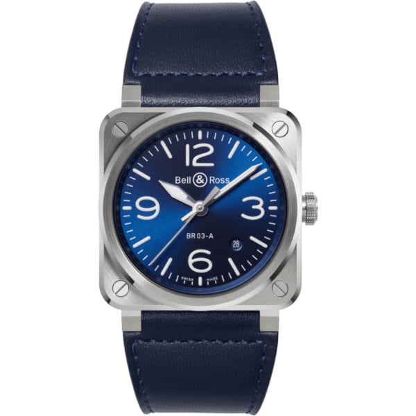 Bell & Ross Br 03 Blue Steel