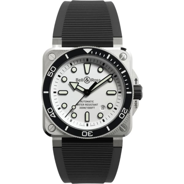 Bell & Ross Br 03 Diver White Steel