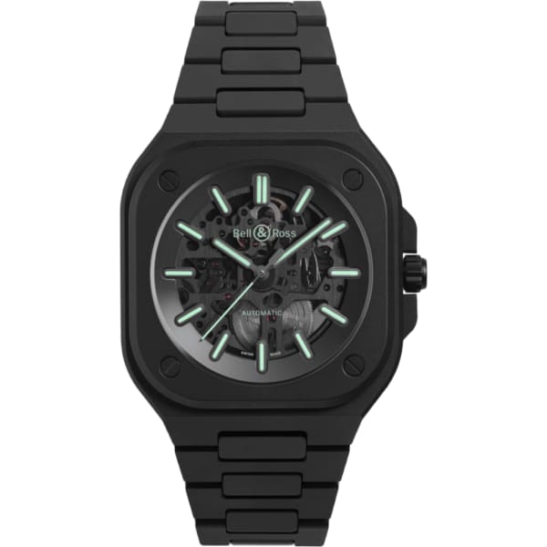 Bell & Ross Br 05 Skeleton Black Lum Ceramic