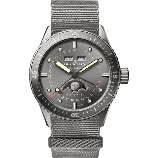 Blancpain Bathyscaphe Quantième Complet Phases De Lune