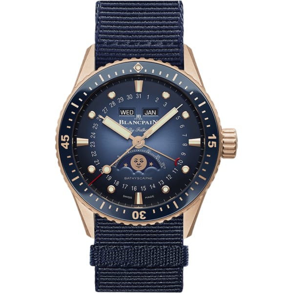 Blancpain Bathyscaphe Quantième Complet Phases De Lune
