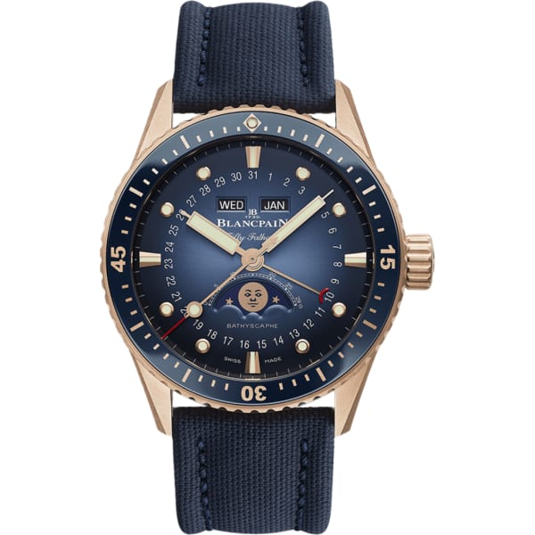 Blancpain Bathyscaphe Quantième Complet Phases De Lune