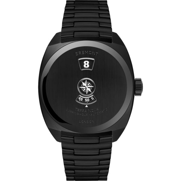 Bremont Terra Nova 38 Jumping Hour Stealth Black