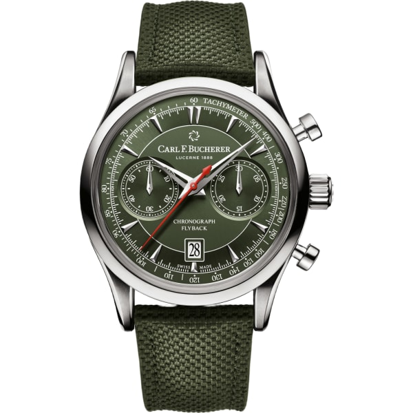 Carl F. Bucherer Manero Flyback Green
