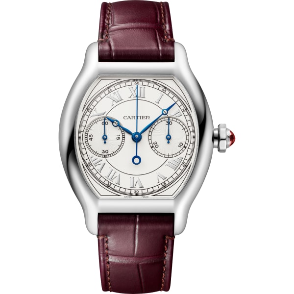 Cartier Privé Tortue Monopoussoir Chronograph Platinum