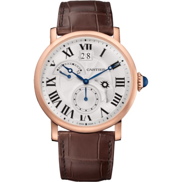 Cartier Rotonde De Cartier Watch, Large Date, Retrograde Second Time Zone And Day Night Indicator