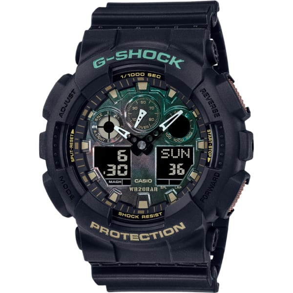 Casio Analog-digital Ga-100 Series