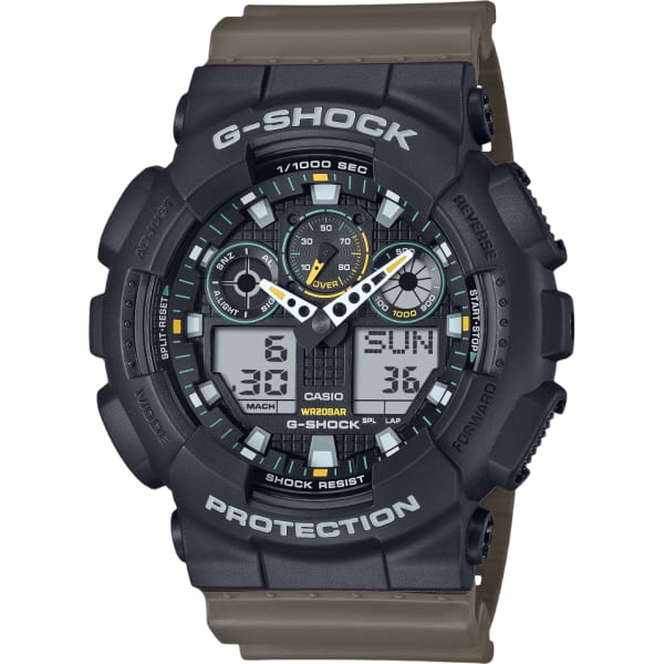 Casio Analog-digital Ga-100 Series