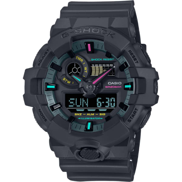 Casio Analog-digital Ga-700 Series