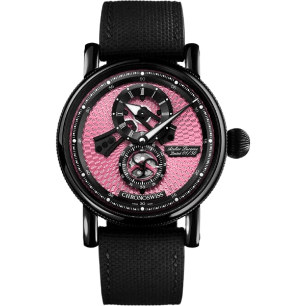 Chronoswiss Flying Regulator Open Gear Pink Panther