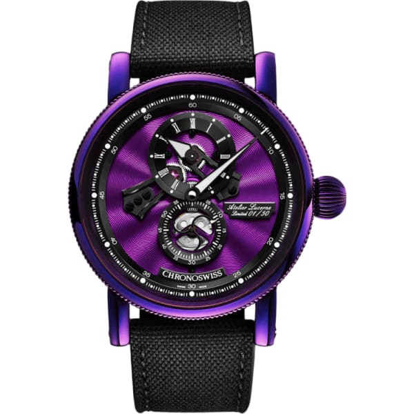 Chronoswiss Flying Regulator Open Gear Purple Haze