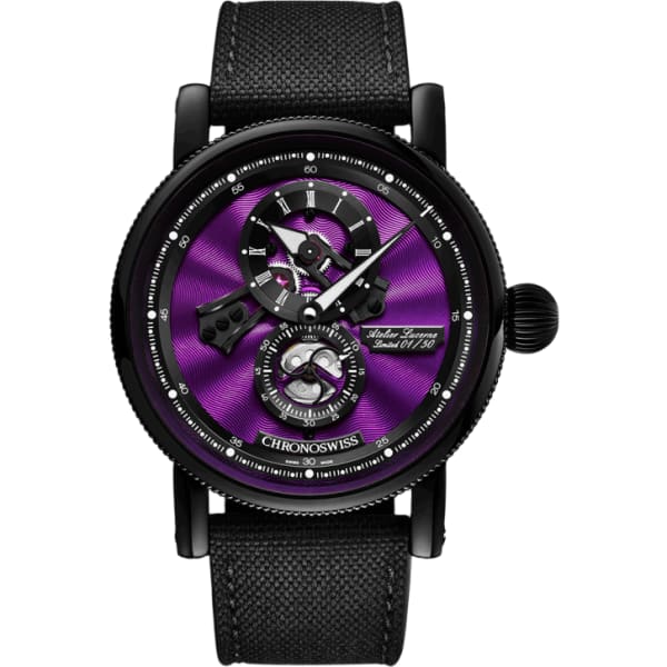 Chronoswiss Flying Regulator Open Gear Purple Panther