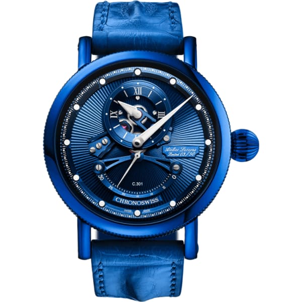 Chronoswiss Open Gear Resec Electric Blue